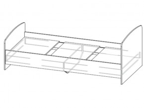 Кровать одинарная в Алапаевске - alapaevsk.magazin-mebel74.ru | фото